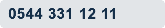 WhatsApp numarası